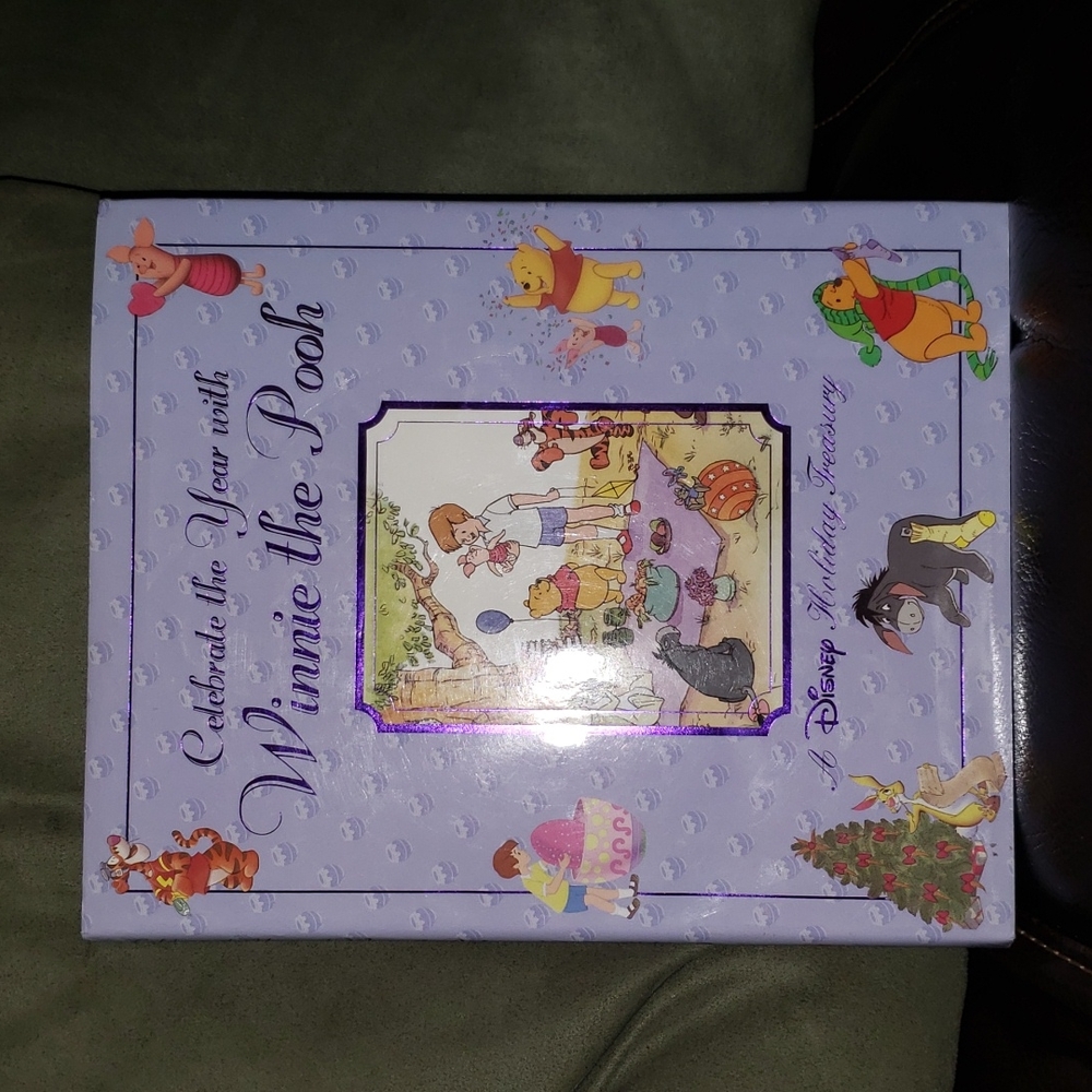 Celebrate the year with Winnie the Pooh hard cover book